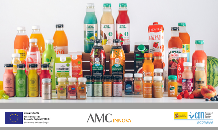 AMC INNOVA en el marco de un proyecto financiado por CDTI desarrolla un nuevo proceso industrial para la obtención de bebidas saludables.